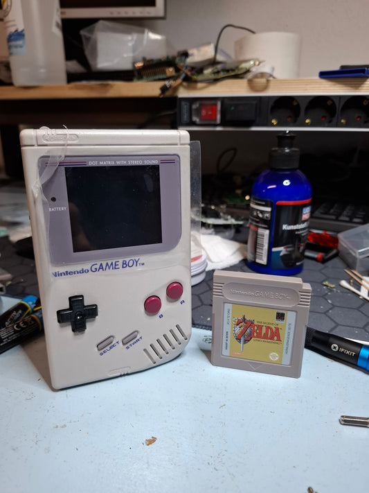 Gameboy Classic IPS Display und USB C Mod+ Zelda Links Awakening - Zustand 2+